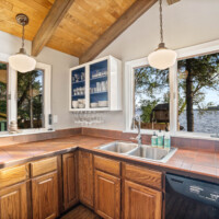 Fully equipped kitchen at Bayview Cottage