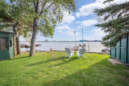 Fishing and water access from Bayview Cottage dock