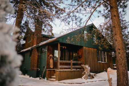 Bayview Cottage in the Winter